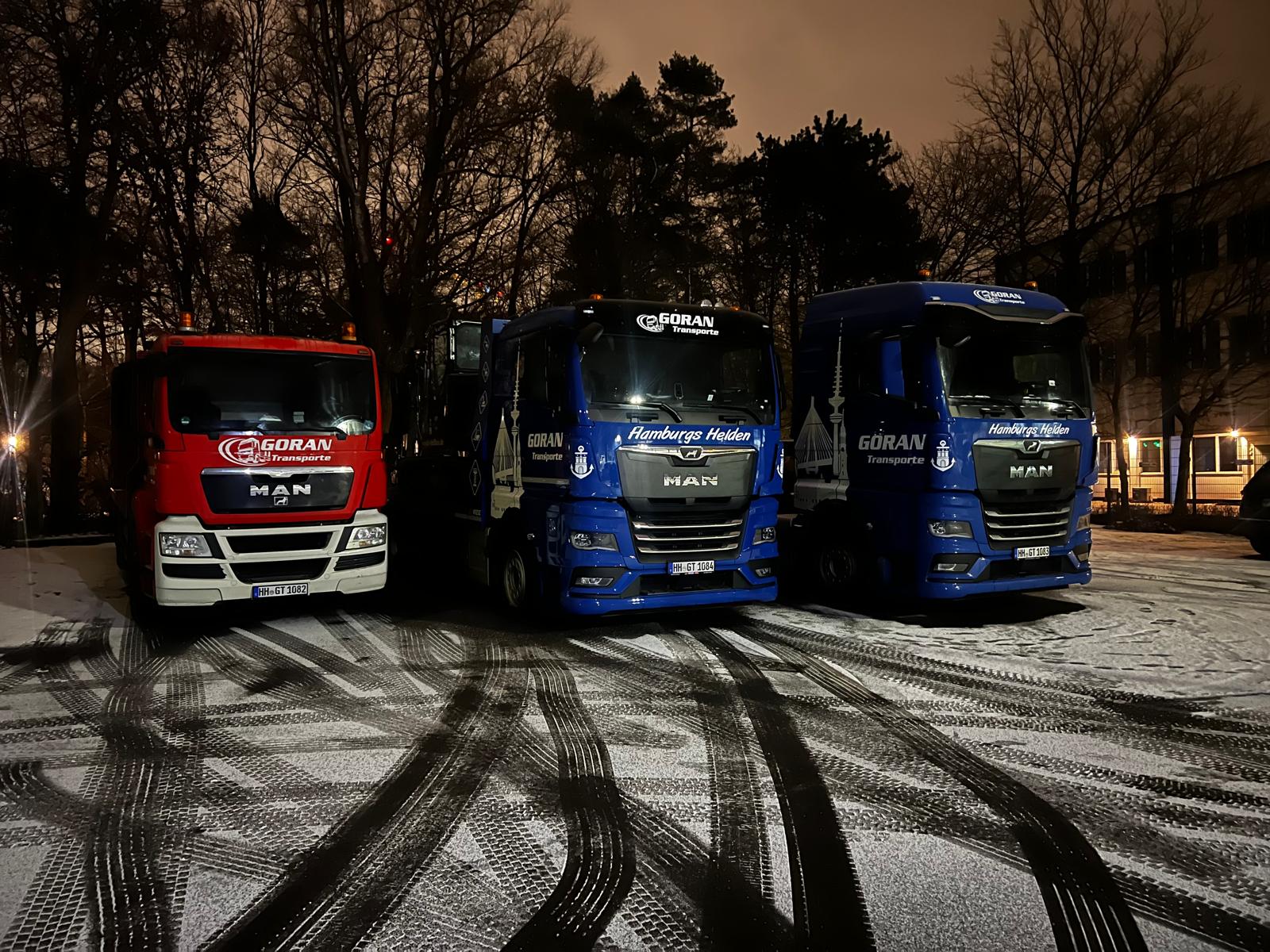 LKW-Flotte Baumaschinentransport Hamburg LKW-Flotte Baumaschinentransport Hamburg